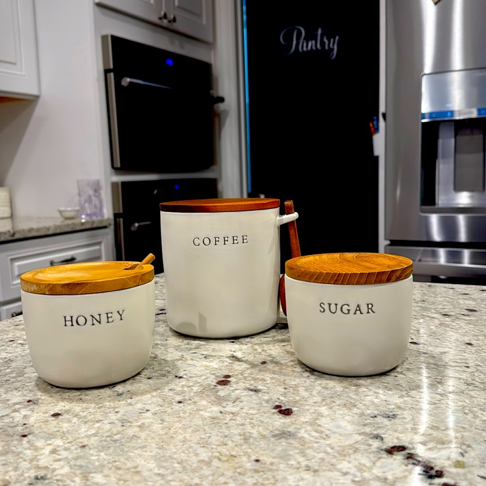 Hearth and Hand - Coffee, Sugar and Honey (set of 3)